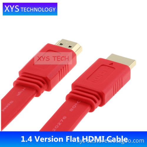 Professional high speed 1.4 Version Flat HDMI Cable/